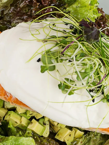 Salmon Salad with Lemon Vinaigrette
