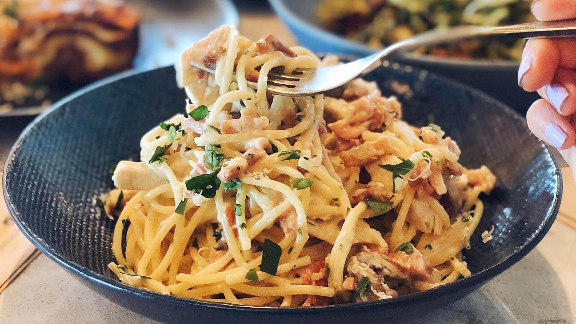 Chicken Tomato Zucchini Pasta